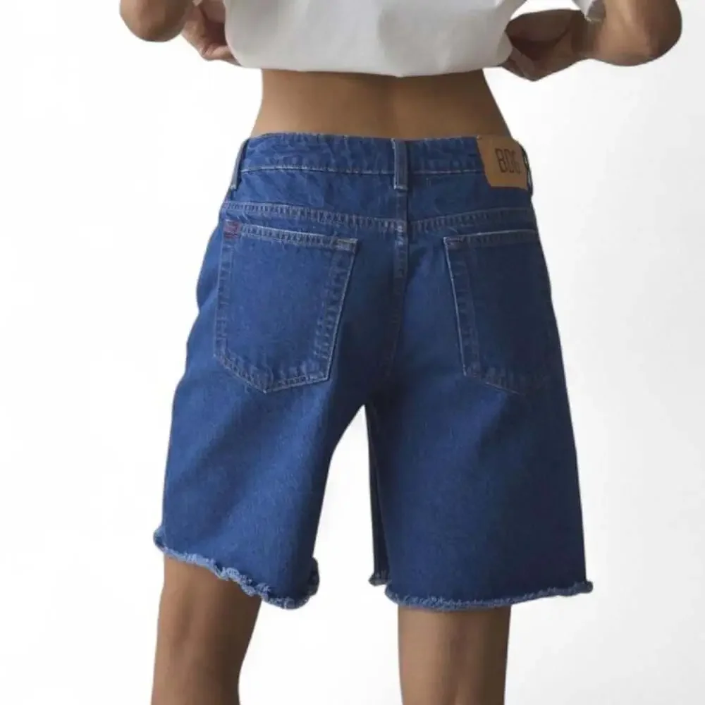 BDG Urban Outfitters Long Bermuda Denim Shorts